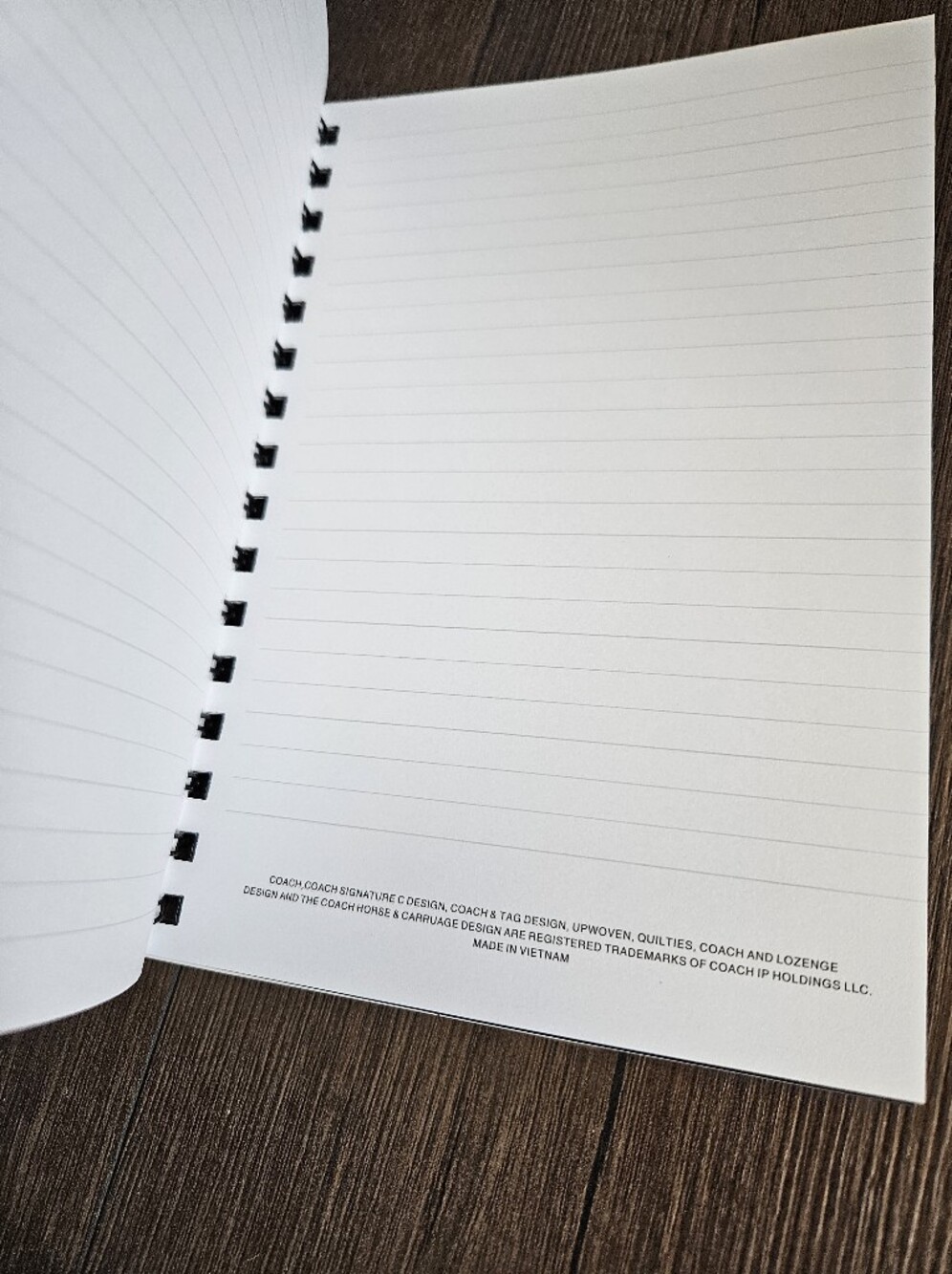 NEW COACH New York Spiral Notebook | Heritage Story | Protective Cover - Picture 3 of 10